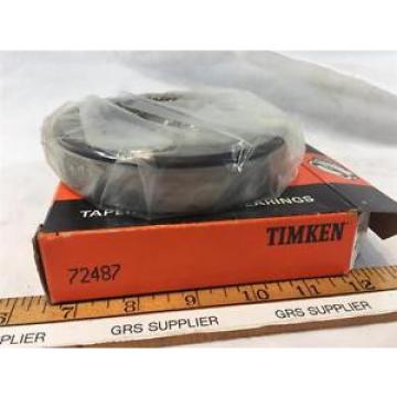  72487 TAPERED ROLLER BEARING CUP PRECISION CLASS STANDARD SINGLE ROW NOS