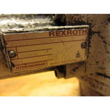 Rexroth 1PV2V5-22/25RE01MC70A1 /35 Hydraulic Pump Hydronorma 389086/6