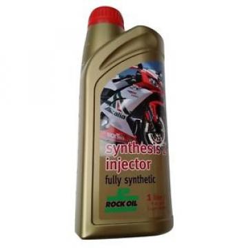ROCK OIL SYNTHESIS 2 INJECTOR 1 LITRE 1L 2 STROKE MOTORCYCLE FULLY SYNTHETIC