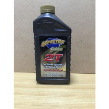 Spectro Golden 2T Semi Synthetic 2-Stroke Injector lube motorcycle Oil 1 x 1L