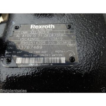 JCB 8061 Rexroth Hydraulic Pump P/N 332/B0316