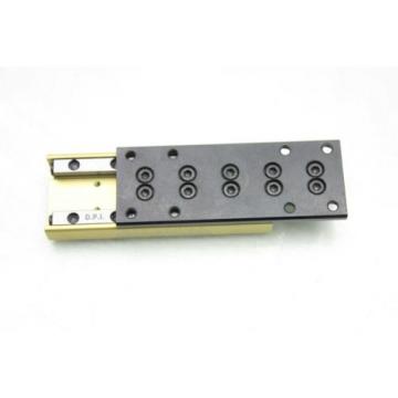 Del-Tron   NBT-1080A Crossed Roller Slide Table Linear Bearing Guide / 2&#034; Stroke