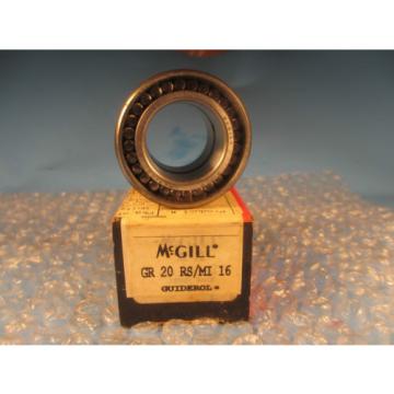 McGill GR20RS, GR 20 RS with MR16N Guiderol® Center-Guided Needle Roller Bearing