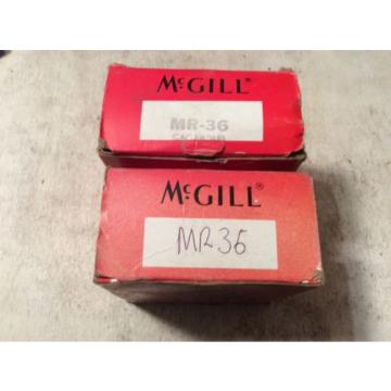 2-MCGILL  /bearings #MR-36 ,30 day warranty, free shipping lower 48!