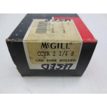 McGill CCYR 2 1/4 S Cam Yoke Roller Bearing, 5/8&#034; ID x 2-1/4&#034; OD x 1-1/4&#034; W