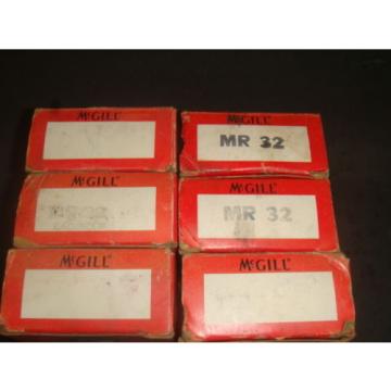 NEW MCGILL, LOT OF 6, MR-32, CAGEROL, NEW IN BOX