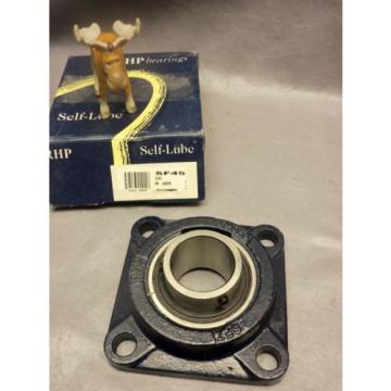 RHP   685TQO965-1    SF45 Cast Iron Self-Lube 4-Bolt Flange Bearing Industrial Plain Bearings