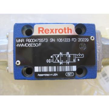 NEW REXROTH R900475573 VALVE 4WMD6E50/F