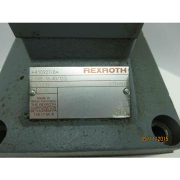 Rexroth Valve 2FRE16-40/125L *USED*