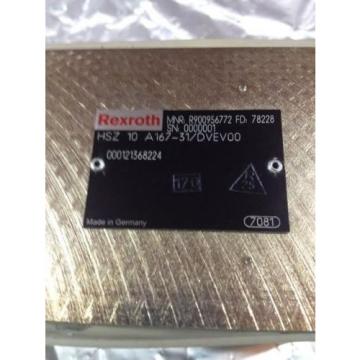 REXROTH HSZ 10 A167-31/DVEV00 INTERMEDIATE PLATE HSZ R900956772