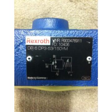 REXROTH DR6DP3-53/150YM HYDRAULIC PRESSURE RELIEF VALVE NEW R900476911
