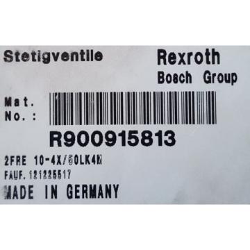 NEW!!  REXROTH 2FRE10-44/50LK4M CONTROL VALVE R900915813  2FRE 10-44/50 BOSCH