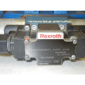 REXROTH 4WRTE16W6200L-41/6EG24K31A5M USED VALVE R901005135 fd 39127