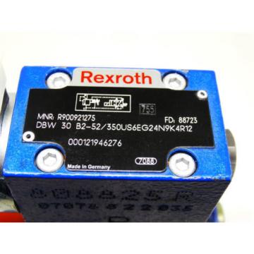 Rexroth  R900921275 / DBW 30 B2-52/350US6EG24N9K4R12  + R900325445 Invoice