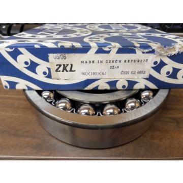 NEW ZKL SELF ALIGNING BALL BEARING 2218