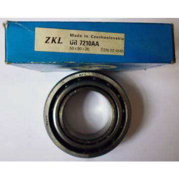 Schrägkugellager Kugellager ZKL ZVL UR7210AA 50x90x20  Ball Bearing Lager