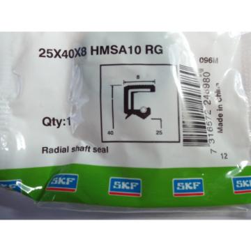 Oil Seal SKF 25x40x8mm Double Lip R23/TC