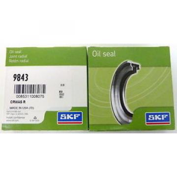 Lot of 2 SKF / CR #9843 Oil Seal *NIB*