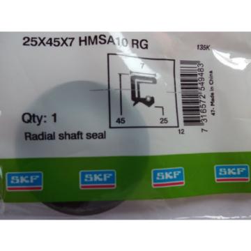 Oil Seal SKF 25x45x7mm Double Lip R23/TC