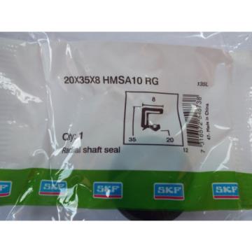 Oil Seal SKF 20x35x8mm Double Lip R23/TC