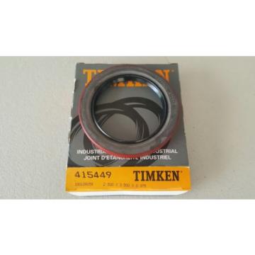 415449 TIMKEN NATIONAL  CR SKF 24988 2.5 X 3.5 X .375 OIL GREASE SEAL