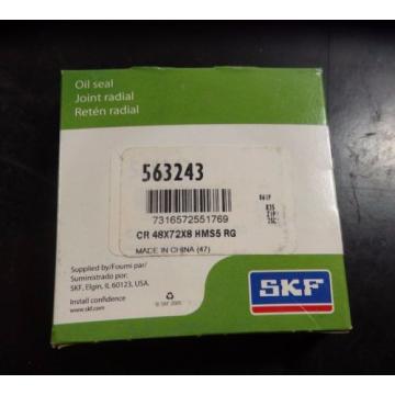 SKF Nitrile Oil Seal, QTY 1, 48mm x 72mm x 8mm, 563243 |7862eJO1