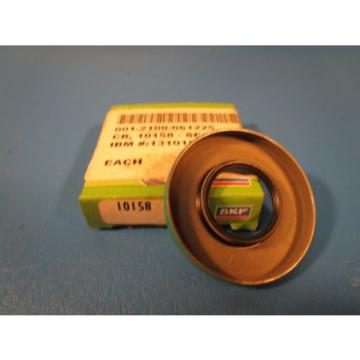 SKF 10158, Oil Seal: Single Lip With Spring Shaft Seal, W, CR 10158