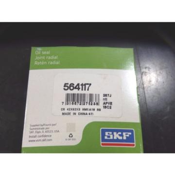 SKF Nitrile Oil Seal, QTY 1, 42mm x 62mm x 8mm, 564117 |3965eJO1