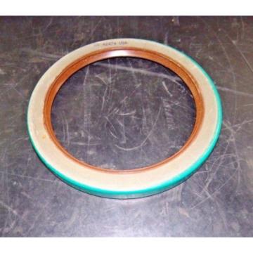 SKF Fluoro Rubber Oil Seal, 4.25&#034; x 5.373&#034; x .4375&#034;, 42474, 4492LKO3