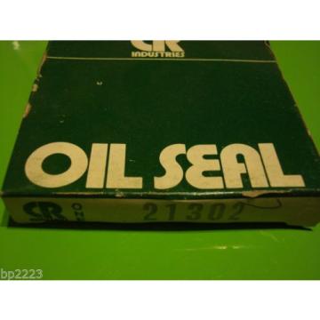 CR INDUSTRIES, SKF SHAFT OIL SEAL 21302, 2-1/8&#034; SHAFT, NEW