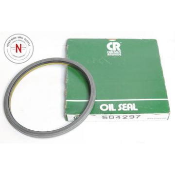 SKF / CHICAGO RAWHIDE CR 504297 OIL SEAL, 5.500&#034; x 6.127&#034; x .359&#034;