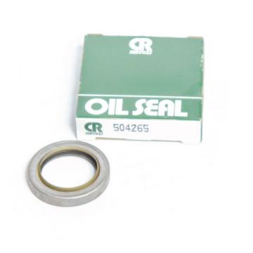 SKF / CHICAGO RAWHIDE CR 504265 OIL SEAL, 1.125&#034; x 1.628&#034; x .28125&#034; (9/32&#034;)