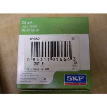 SKF Oil Seal 16062, Lot of 3, CRWA1R