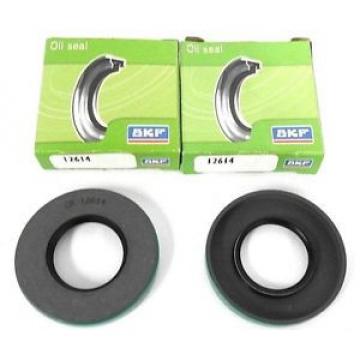 LOT OF 2 NEW SKF 12614 OIL SEAL RINGS 1.25IN 2.37IN OD