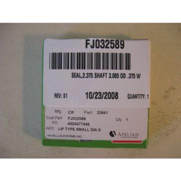 SKF Oil Seal, 23641, CRW1V, New in Box