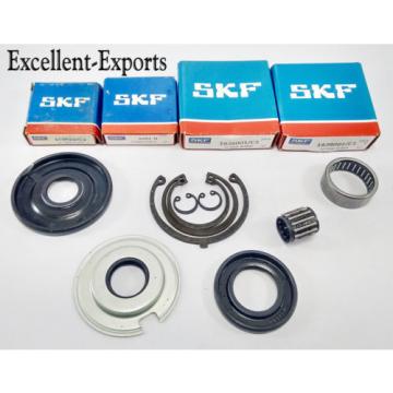 Vespa Bajaj VBB VLB Sprint Engine SKF Bearing 3 Oil Seal and Circlip kit V1579