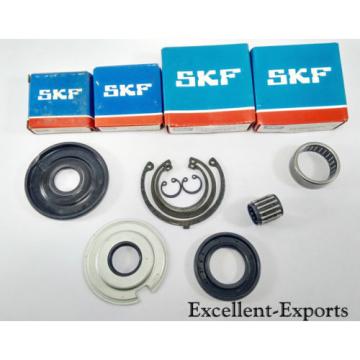 Vespa Bajaj VBB VLB Sprint Engine SKF Bearing 3 Oil Seal and Circlip kit V1579