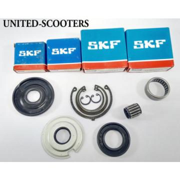 Vespa VBA1T VLB1T VBC1T Bajaj Engine Bearings Oil Seals Circlips SKF New V1510