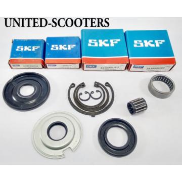 Vespa VBA1T VLB1T VBC1T Bajaj Engine Bearings Oil Seals Circlips SKF New V1510