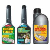 3 Pack ENGINE FLUSH + DIESEL INJECTOR CLEANER + EXHAUST STOP SMOKE OIL TREATMENT