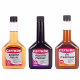 CARLUBE 3 Pack ENGINE FLUSH + DIESEL FUEL INJECTOR CLEANER + OIL TREATMENT